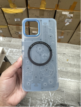 NINE PHONE CASE APPLE 【WITH MAGNETIC COIL】